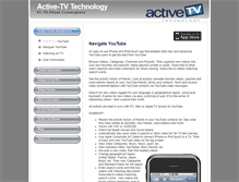 Tablet Screenshot of active-tv.org